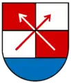 In den Wappen von Degenfeld und
