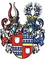 Wappen der Droste zu Vischering-Padberg im Wappenbuch des Westfälischen Adels