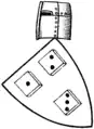 Wappenvariante im Wappenbuch des Westfälischen Adels