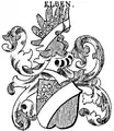 Wappen derer von Elben in Siebmachers Wappenbuch (1882)