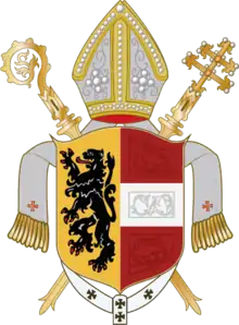 Wappen des Erzstifts und Erzbistums Salzburg (modernisiert)