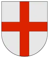Wappen des Hochstifts Paderborn, wie es überwiegend gebraucht wurde