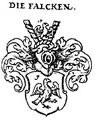 Wappen der Falcke bei Siebmacher (1772)