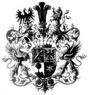 Wappen Freiherren von Waldstätten-Zipperer 1904