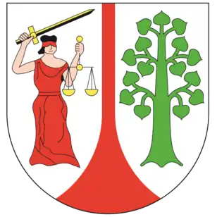 Ansicht des Wappens der Gemeinde Schöndorf