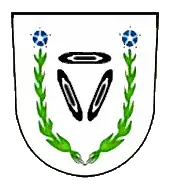 Drei im Dreieck gelegte Webschützen (Großhartmannsdorf DE)