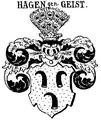 Wappen derer von Hagen gen. Geist (Siebmacher (1894))