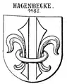 Wappen derer von Hagenbeck(e) zu Reval