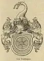 Wappen der Herren von Tusslingen, identisch mit jenem der Kolman