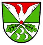 Ganter im Wappen von Hohengandern, Thüringen