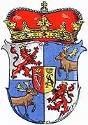 Wappen der Herzöge von Kurland a. d. H. Ketteler
