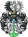 Freiherrenwappen derer von Katzler bei Spießen