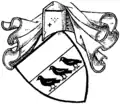 Wappenvariante I derer von Crawinkel im Wappenbuch des Westfälischen Adels
