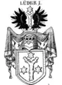 Wappen derer von Lüder gemäß preußischer Nobilitierung