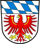 Das Wappen des Landkreises Bayreuth