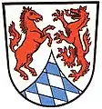 Roter Panther im ehemaligen Wappen des Landkreises Griesbach