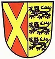Wappen des ehemaligen Landkreises Nördlingen.