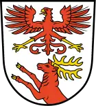Wachsend mit brandenburgischem Adler (Müllrose)