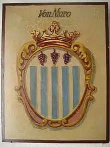 Wappen derer von Moro in Bayern ab 1815
