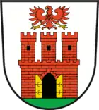 gezinnte Mauer und Türme (Oderberg DE)