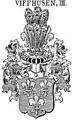 Alternatives Wappen derer von Vifhusen bei Johann Siebmacher
