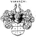 Wappen derer von Vippach bei Siebmacher (1772)