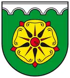 „Poppenburger Rose“ im Wappen von Wennigsen (Deister)