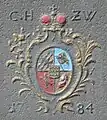 Wappen Herzog Carl Eugens am Röhrbrunnen in Eberstadt