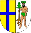 Wappen Zehngerichte-Bund, Variante mit Wildem Mann (1549)