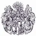 Wappen der Grafen Khuen von Belasi und Gandegg 1640
