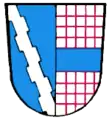 Wechselzinnenbalken als Wappenelement der Gemeinde Stammham
