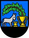 Esel im Wappen von Bodenheim