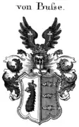 Wappen der Herren von Busse nach Konrad Tyroff (1832)