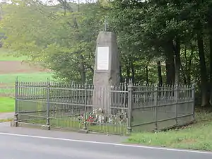 Das Gefallenendenkmal in Winkels