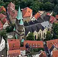 St.-Laurentius-Kirche (Luftbild, 2014)