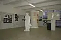 Provisorische Ausstellung im Gebäude der Koneser-Fabrik