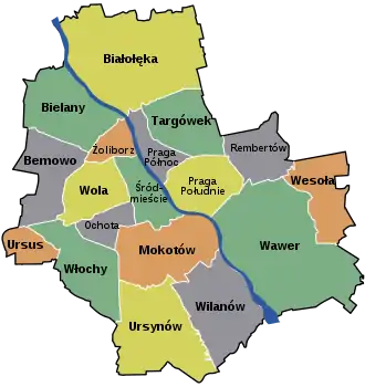 warschau-gliederung