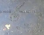 „Schreib was Nettes – schreib was Liebes“.