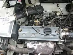 1,3-Liter-Motor BM860 im Wartburg 1.3 (quer)
