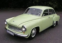 Vorderansicht der Limousine (hier von 1963)
