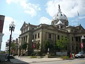 Washington County Courthouse, seit 1974 im NRHP gelistet