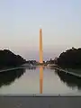 Washington Monument in Washington, D.C., fertiggestellt 1884
