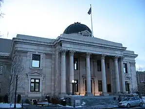 Washoe County Courthouse in Reno, gelistet im NRHP Nr. 86002254