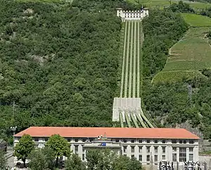 Wasserkraftwerk Kardaun bei Bozen