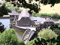 von oben