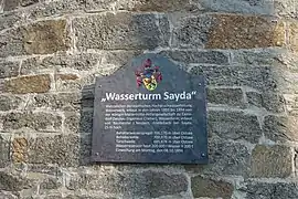 Beschreibung Wasserturm Sayda