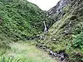 Wasserfall vor der Einmündung in das Loganlea Reservoir