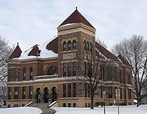 Watonwon County Courthouse, gelistet im NRHP