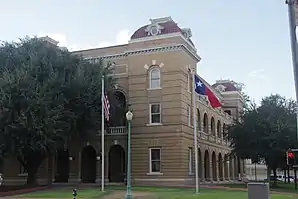 Webb County Courthouse, gelistet im NRHP mit der Nr. 81000635