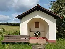 Heilig-Blut-Kapelle nordwestlich des Hunsenbergs am Eiersheimer Weg